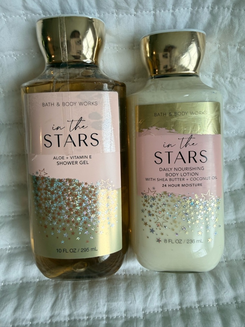 Bath & Body Works In The Stars Shower Gel & Lotion Set NWT